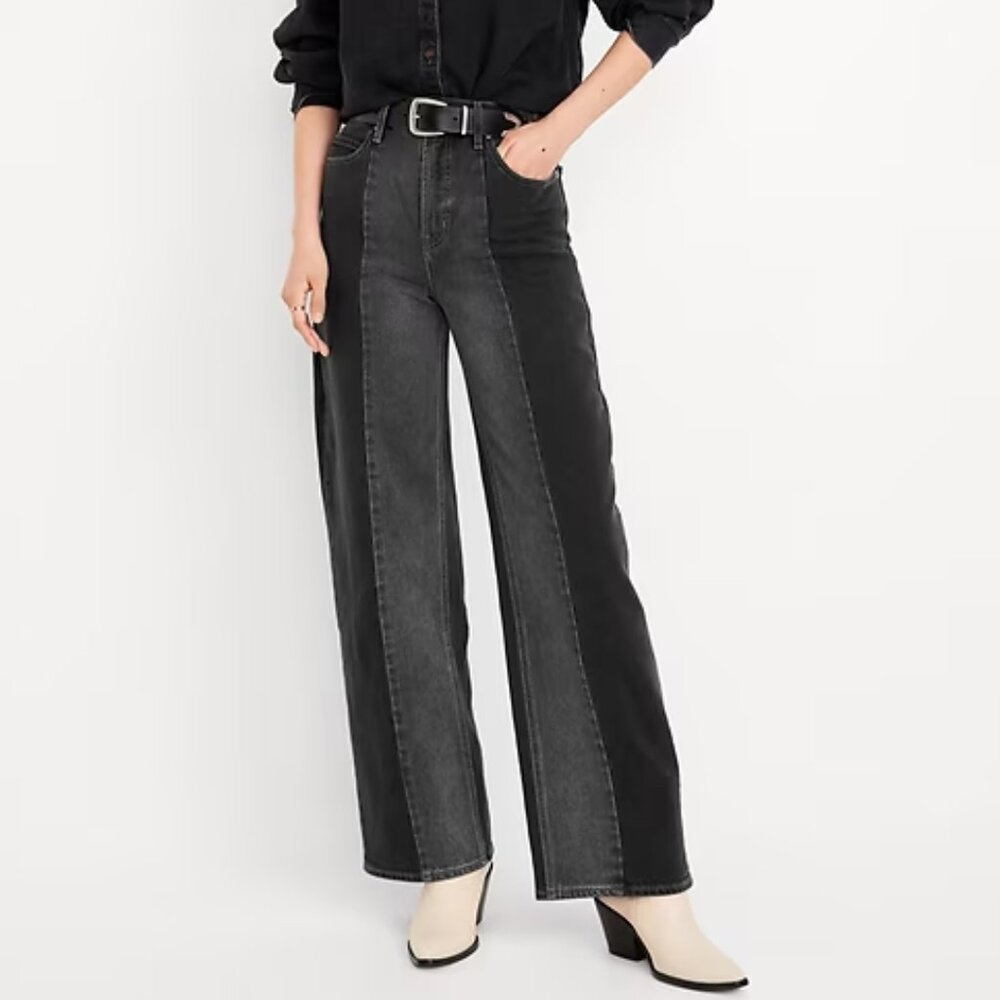 Perfect Condition High-Rise Black Denim Jeans